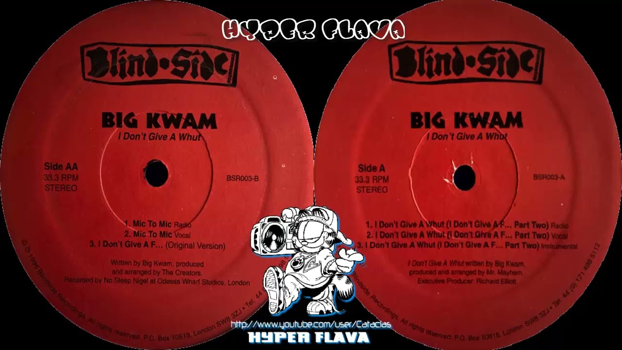 Big Kwam - I Don't Give A Whut / Mic To Mic (Full Vinyl, 12