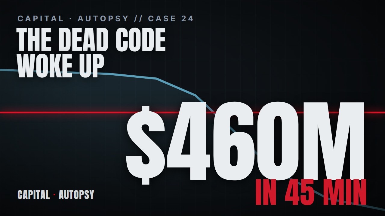 Knight Capital: The Dead Code That Cost $460 Million in 45 Minutes
