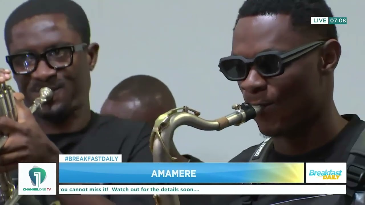 WOW! Amamere Delivers Stunning Live Performance on Breakfast Daily Show