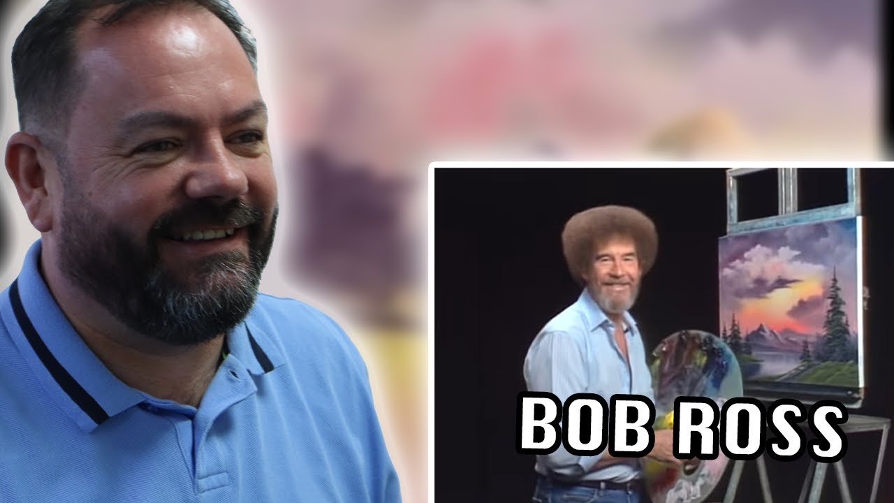 BRITS React to Bob Ross - Sunset Aglow