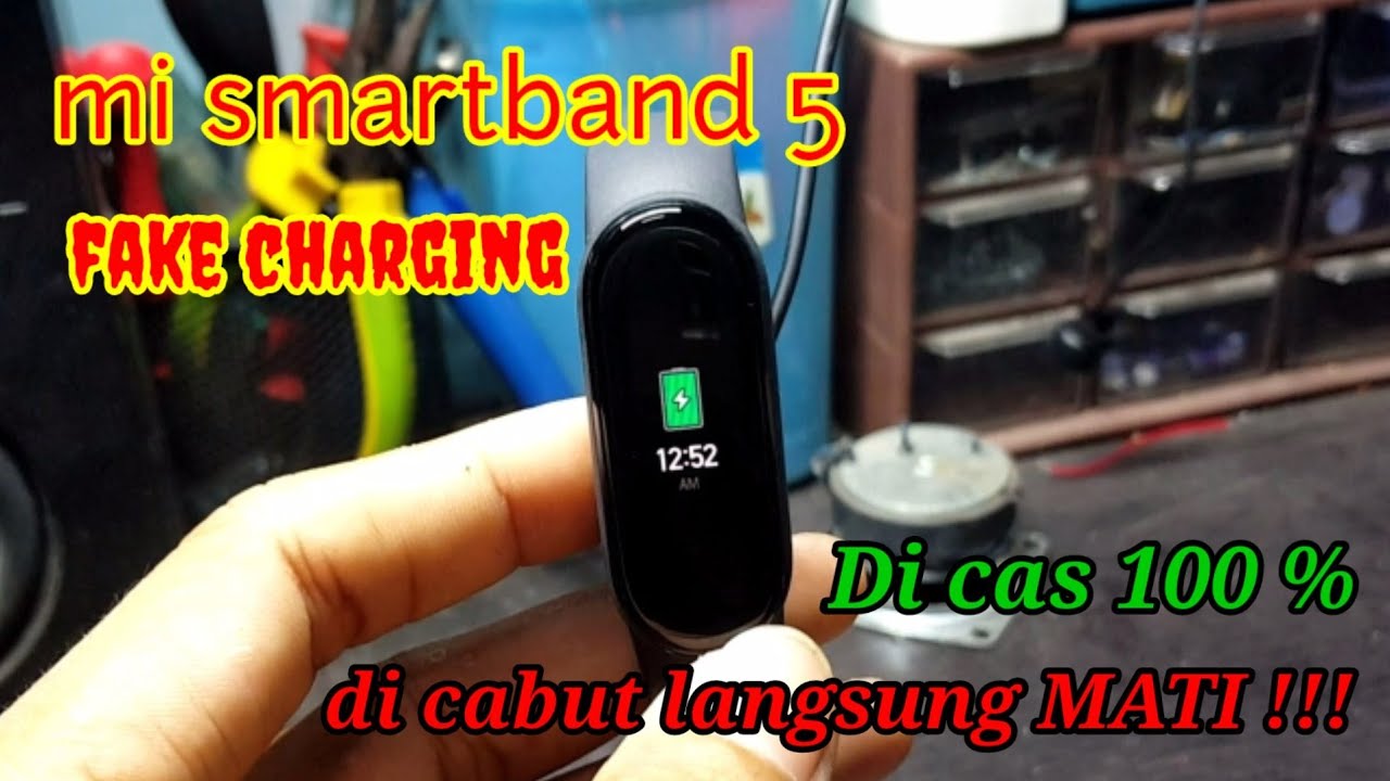 mi smartband 5 mati tapi di cas 100%