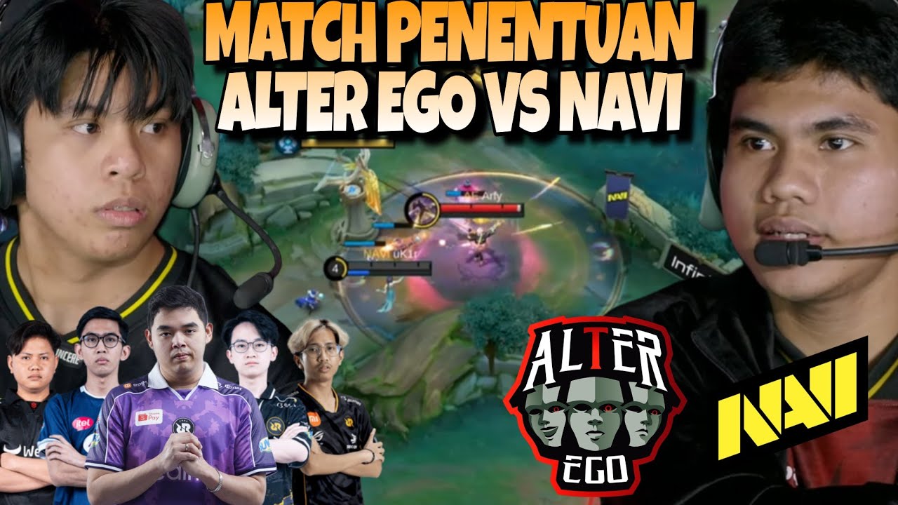PERTARUNGAN TERAKHIR !! SAMPAI DARAH PENGHABISAN !! PENENTUAN ALTER EGO VS NAVI MATCH 3 - MPL S17