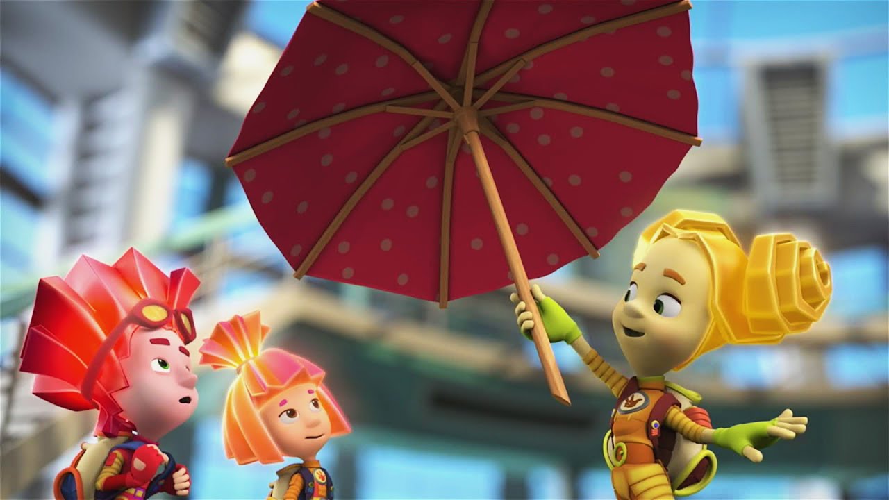 Der Regenschirm ☂️ | Die Fixies | Videos für Kinder: Spaß und Lernen!