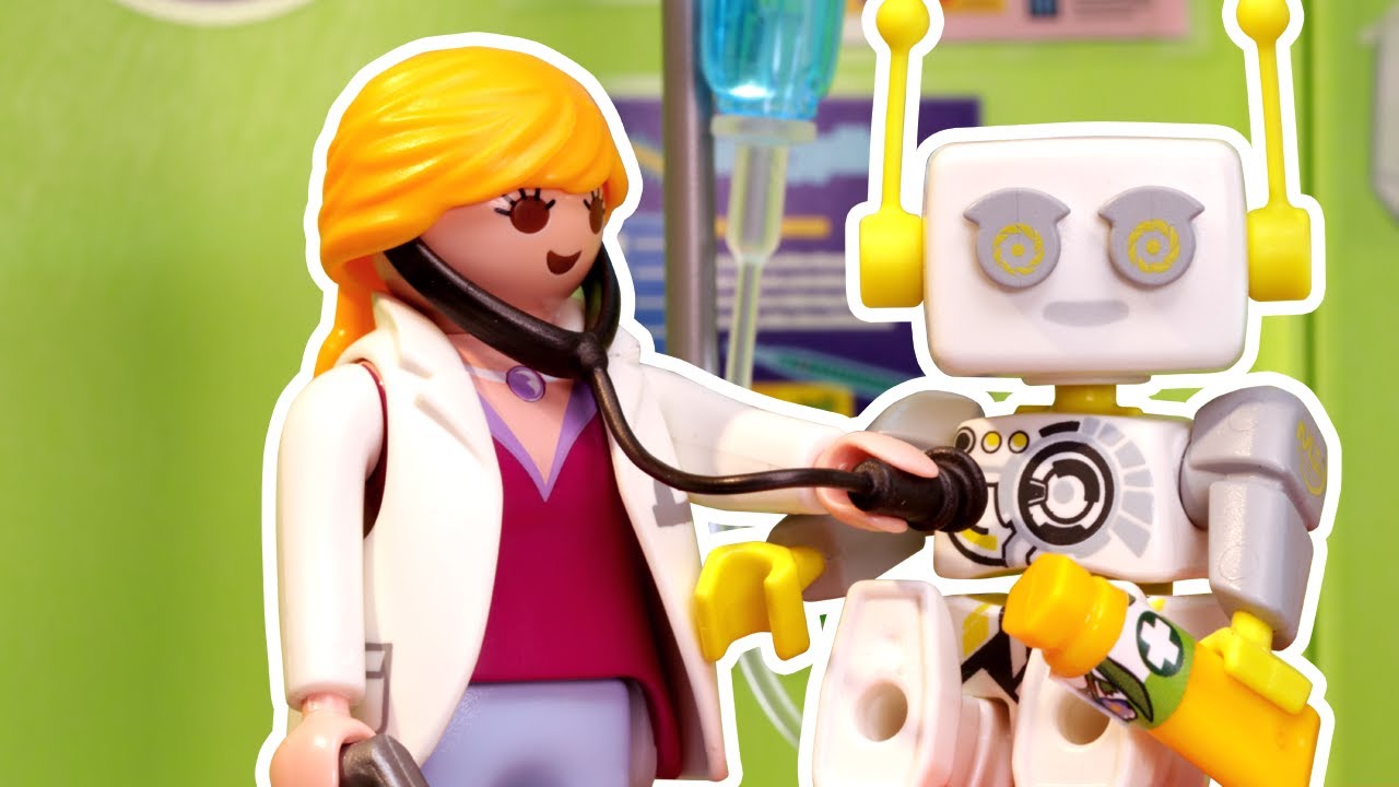 Τί συμβαίνει σε ένα παιδιατρείο; 🩺 ROBert Knows| PLAYMOBIL Ελλάδα