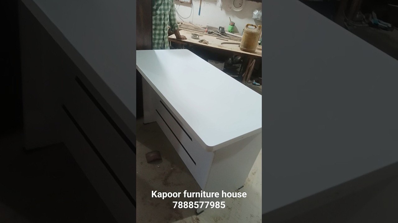 white colour computer table /study table