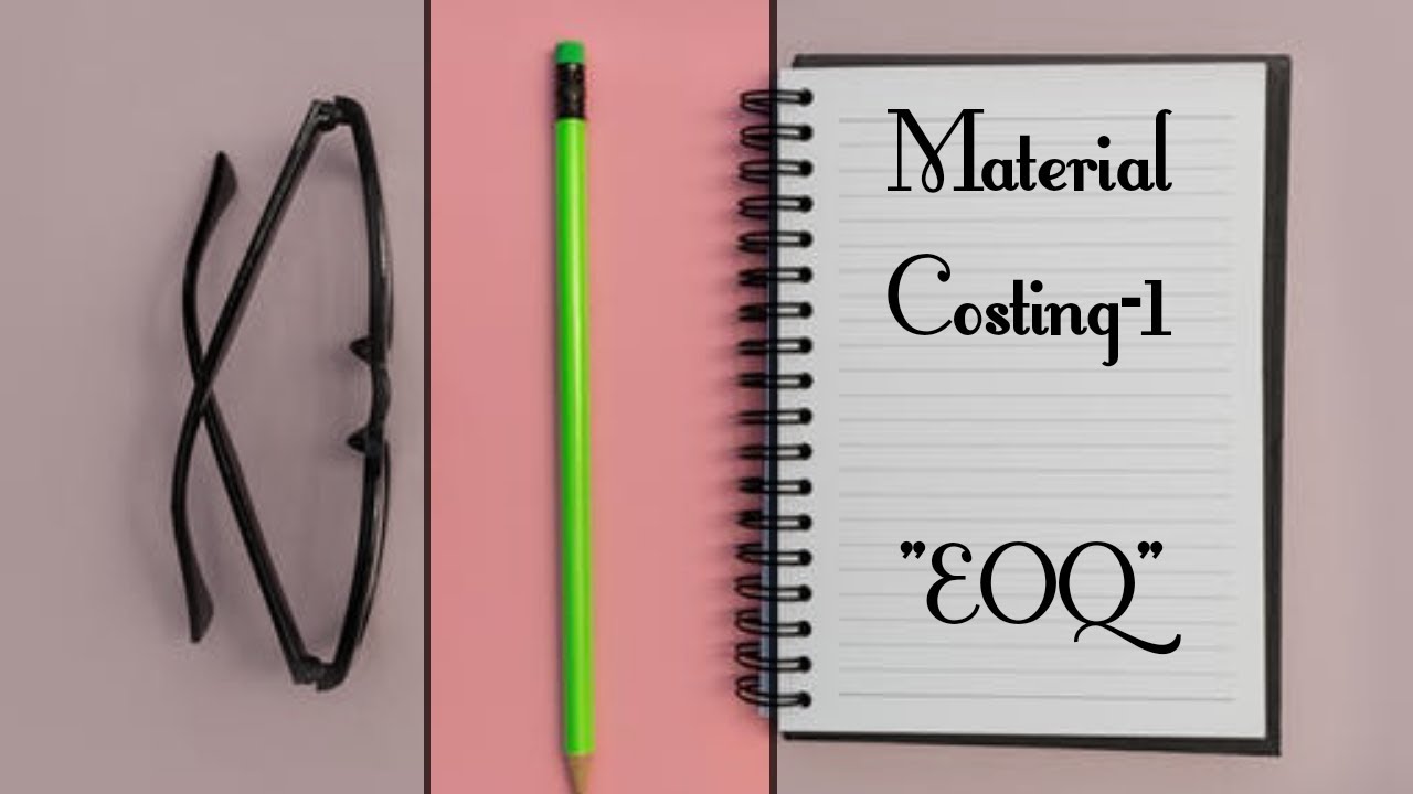 Material Costing - EOQ