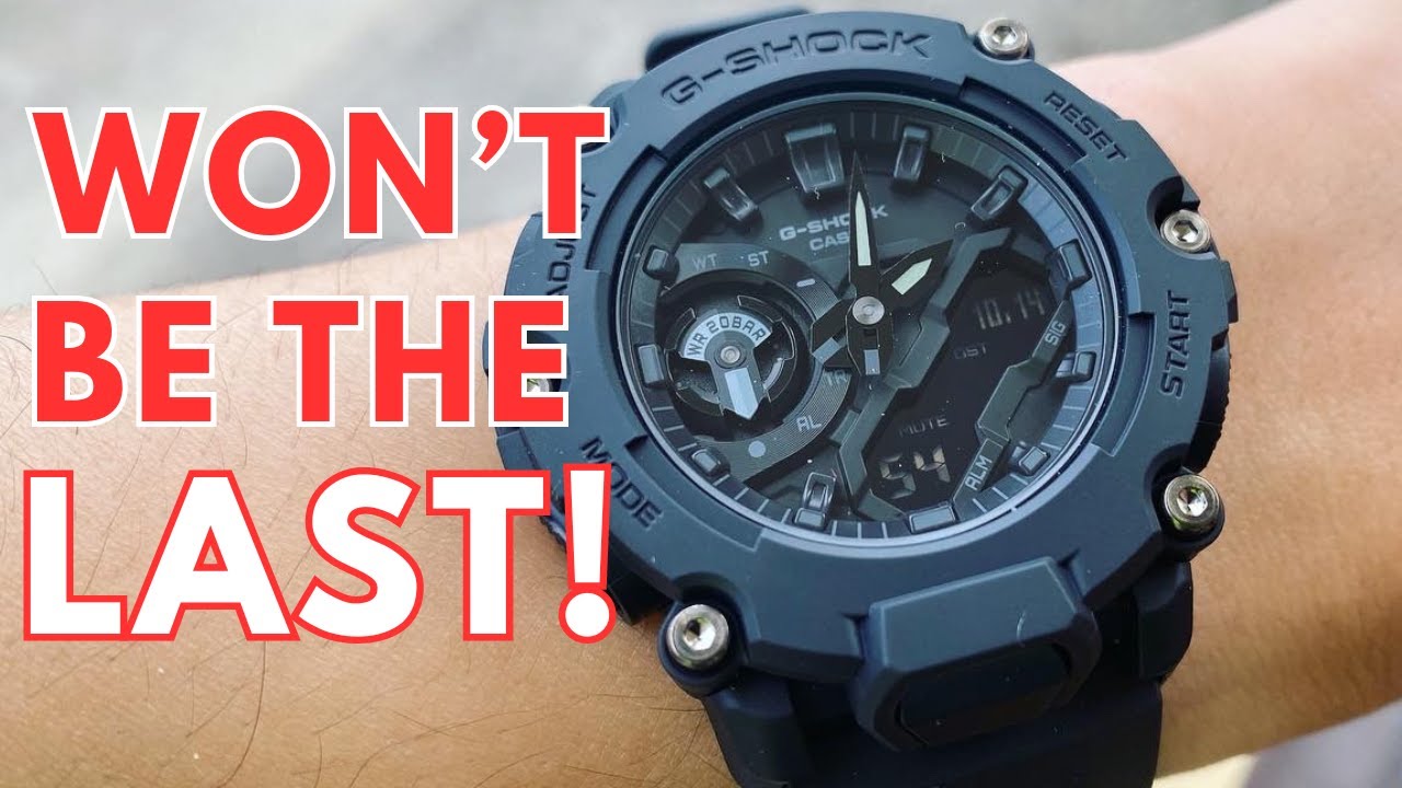 Casio G-Shock GA2200BB-1A Unboxing and Review | The Best G-Shock To Start With