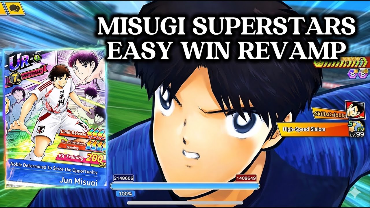 FROM ZERO TO SUPERSTARS! REVIEW MISUGI AFTER REVAMP HA II. EASY WIN?! CAPTAIN TSUBASA DREAM TEAM