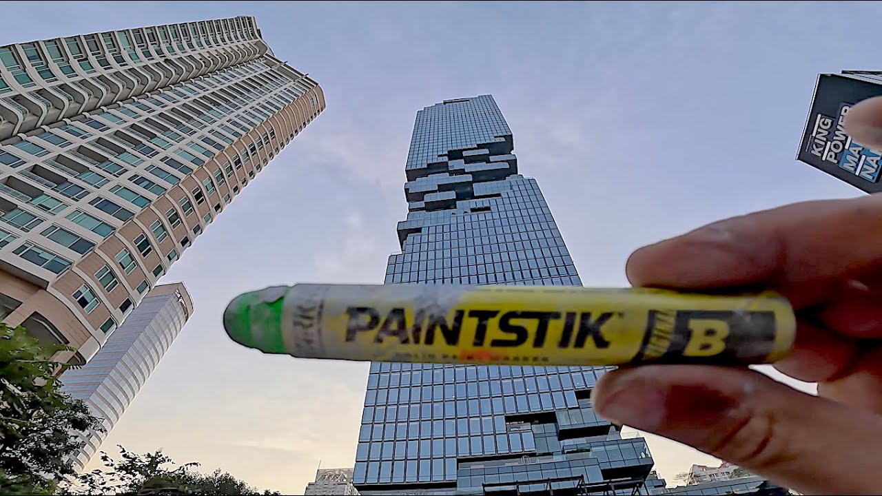 Graffiti test with Wekman Markal industrial solid marker