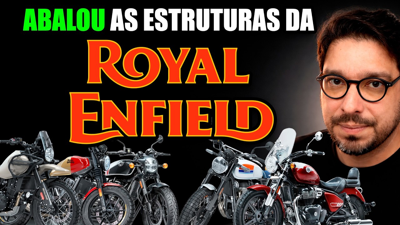 ISSO ABALOU AS ESTRUTURAS DA ROYAL ENFIELD NO BRASIL