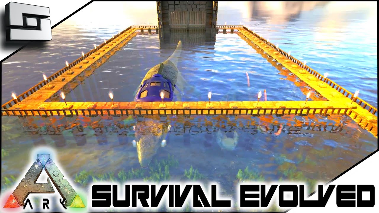 ARK: Survival Evolved - UNDERWATER DINO PEN! S3E89( Gameplay )