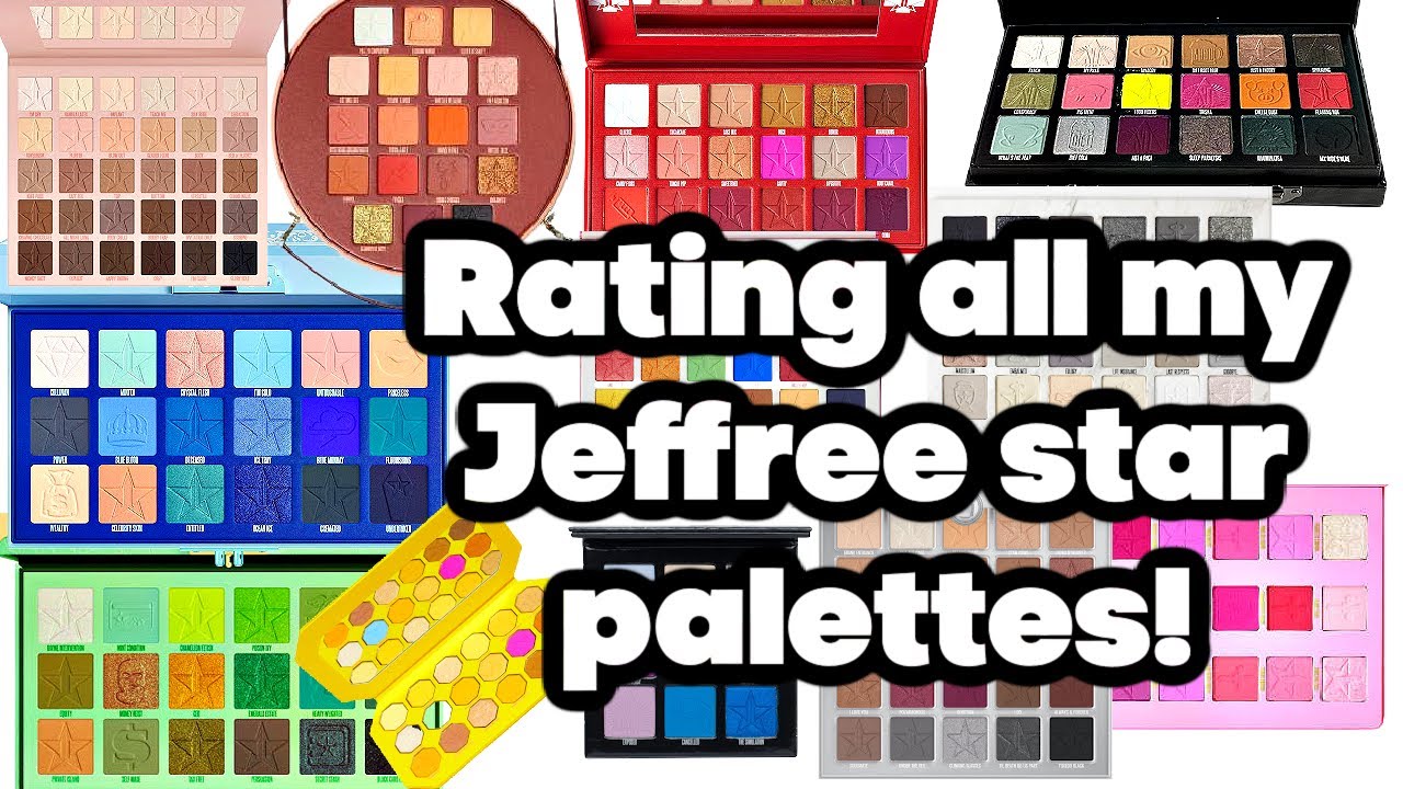 What Jeffree Star palettes are worth buying? Rating all my JSC eyeshadow palettes