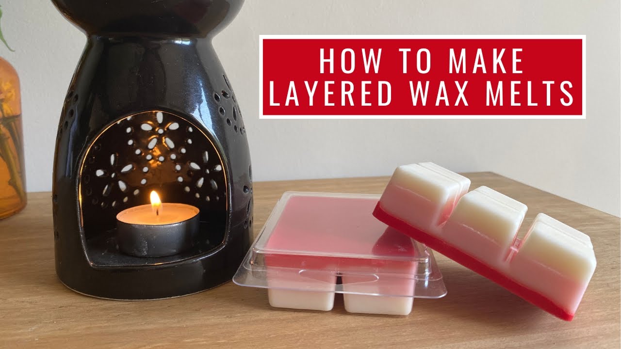 How To Make Layered Wax Melts | Wax Melt Making Tutorial
