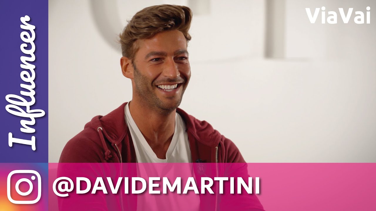 Davide Martini #influencer in #Instagram ci parla della sua vita, dei social e dei progetti futuri