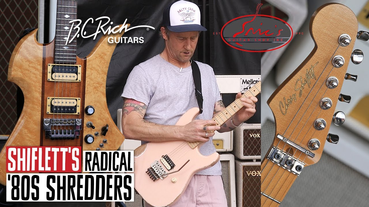 Shiflett's Shred Machines! 80s B.C. Rich Mockingbird & 