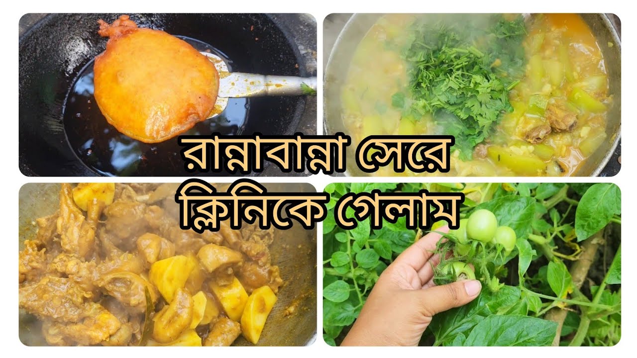 ঝটপট দুপুরে রান্না বান্না সেরে তাড়াহুড়া ক্লিনিকে যেতে হলো!পঞ্চম রোজা বেশভালো কেটেছে আলহামদুলিল্লাহ