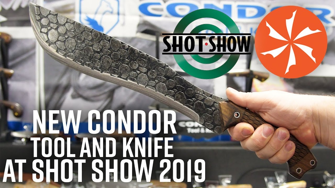 New Condor Knives at SHOT Show 2019 (KnifeCenter Coverage)