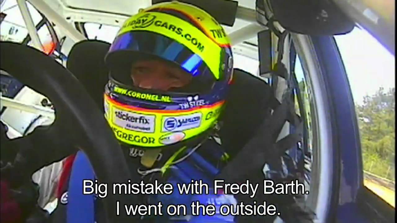 Crash Tom Coronel WTCC 2011 Zolder, Race impression, big crash Tom