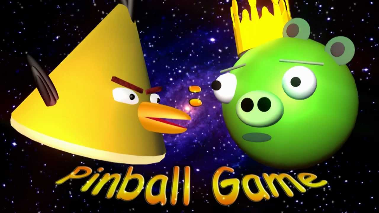 PINBALL BIRDS ♫ 3D animation spoof using ANGRY BIRDS as Pinballs ☺ FunVideoTV - Style ;-))