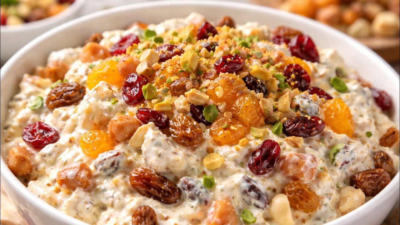Creamy Fruit Salad Recipe | Easy & Delicious Dessert #food #homemade #youtubevideos 