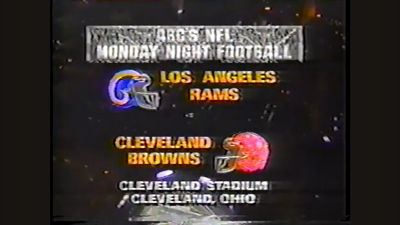 1987 NFL Week 7: Rams @ Browns