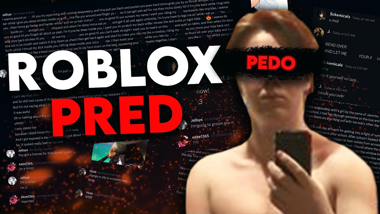 This Roblox Youtuber Is A Child Predator.