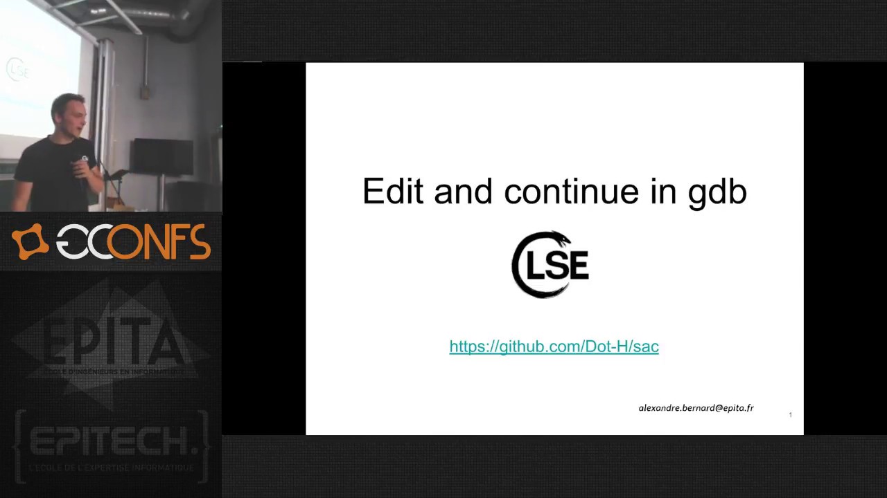 Edit and continue in GDB - Alexandre Bernard (FR)