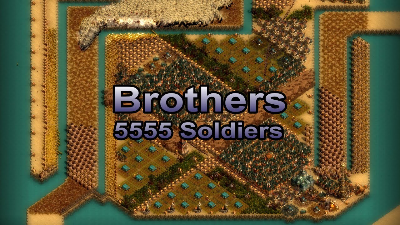 They are Billions - Brothers: 5555 Soldiers - Custom Map