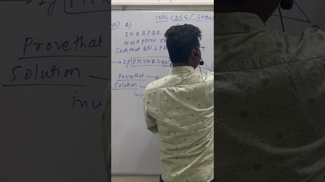Standard math 10Th CBSE 2024 paper solution 