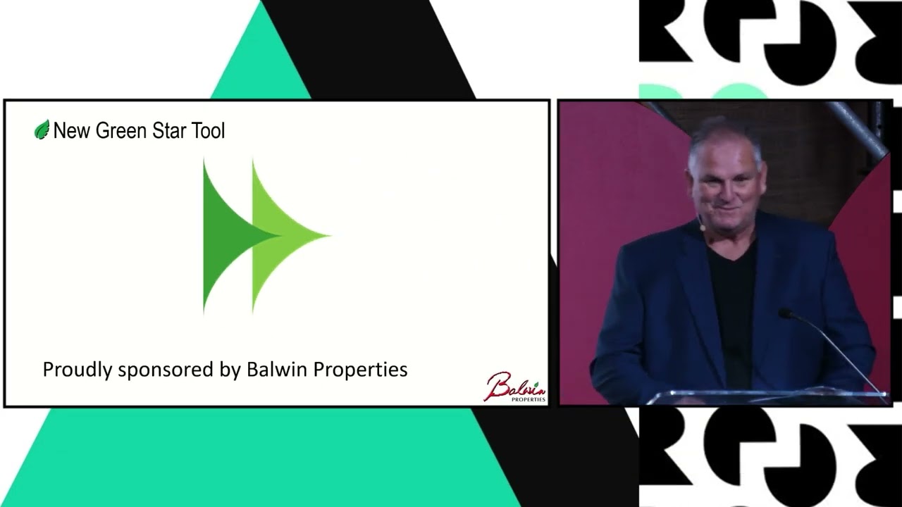 Balwin Properties CEO, Steve Brookes,  at the 2022 Green Building Council Convention