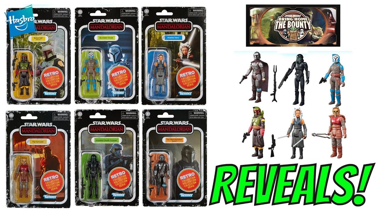 Star Wars Mandalorian Retro Collection Wave 2 Figures REVEALED!