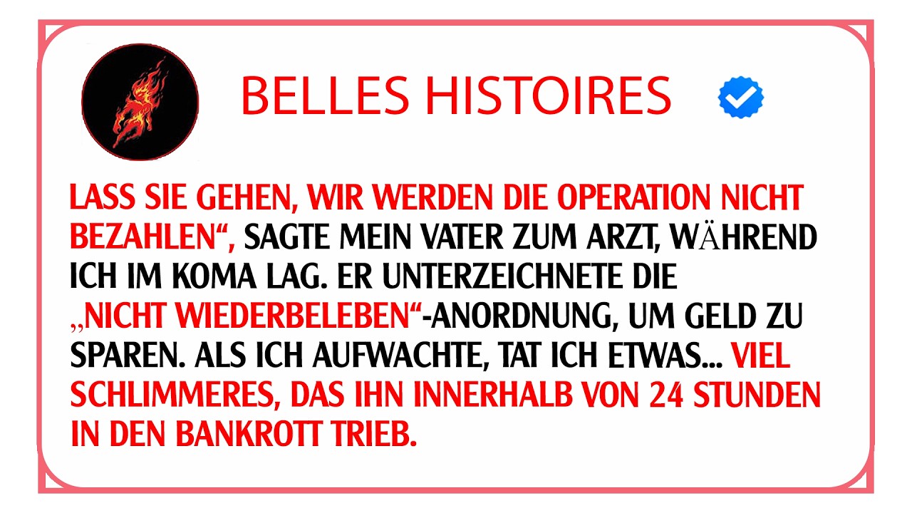 Mein Vater wählte das Geld statt seiner Tochter doch mein Erwachen ruinierte ihn in drei Tagen