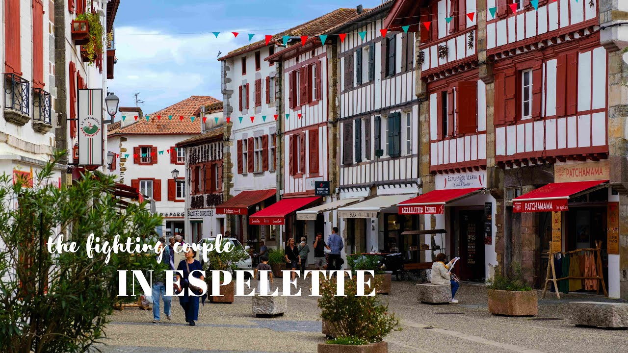 Espelette (France) - Exploring the Charming Pepper Village of Basque Country (4K)