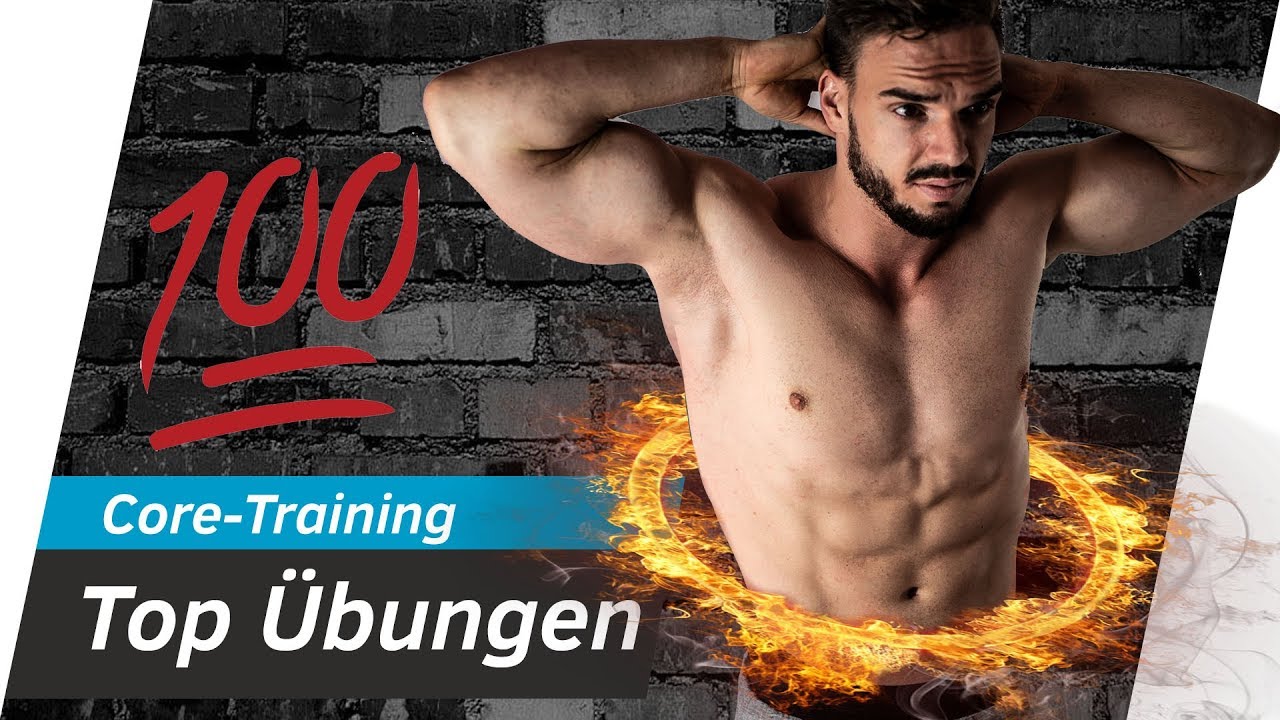 Top 5 CORE-WORKOUT Übungen - Sixpack und Körperspannung | Andiletics