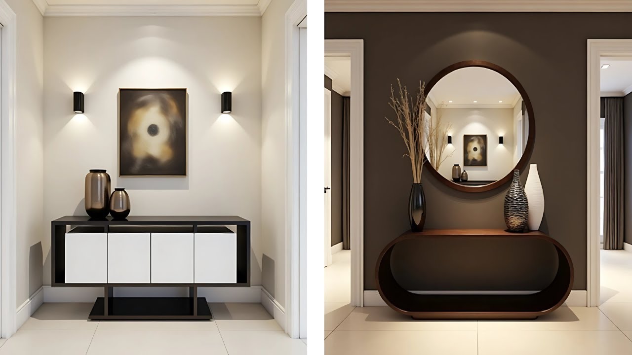 How to Style a Console Table with Mirror Like a Pro | Home Interior Tips | Home Decore | Fabros