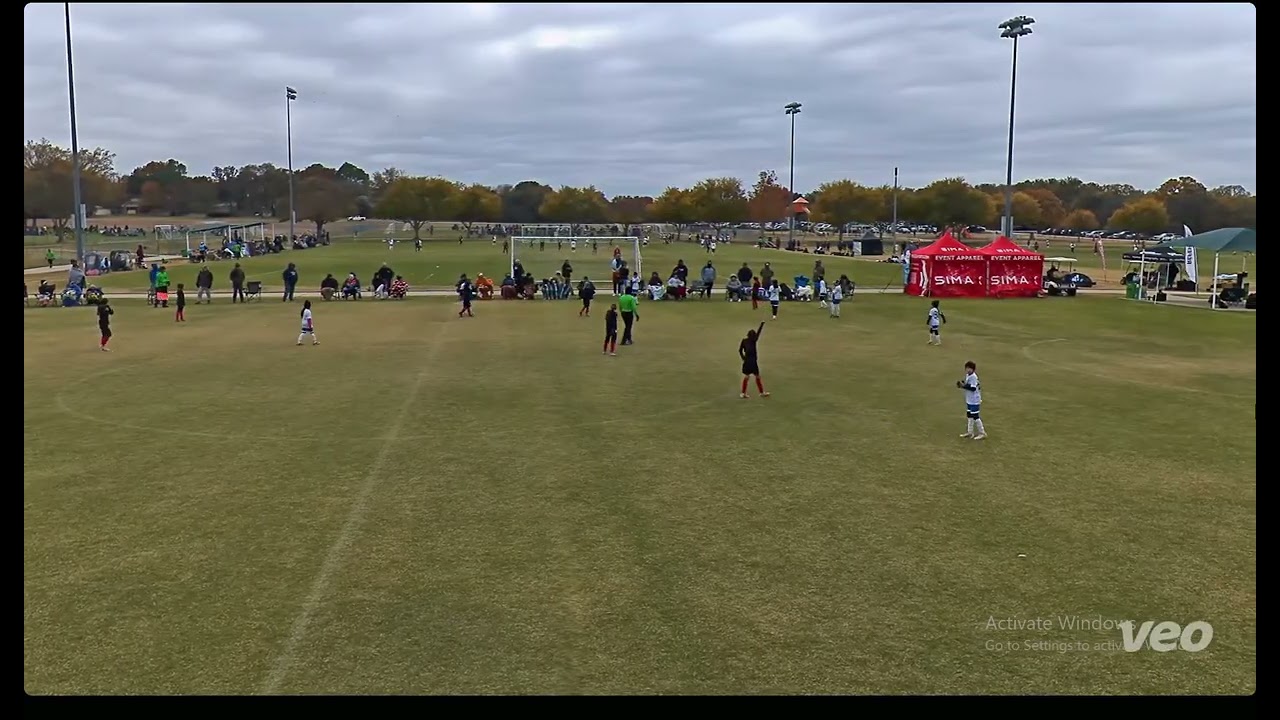 dallas surf 16g silver vs tyler fc 16g 1st half snow ball tourment