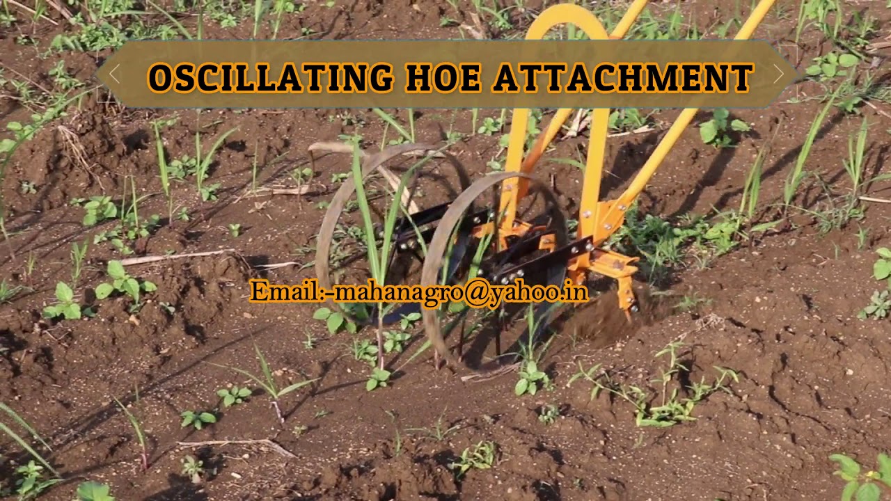 LATEST WEEDING MACHINE | HIGH ARC WHEEL HOE | NINDAN TANTRA | આધુનિક નિંદાન યંત્ર|आधुनिक निंदन यंत्र