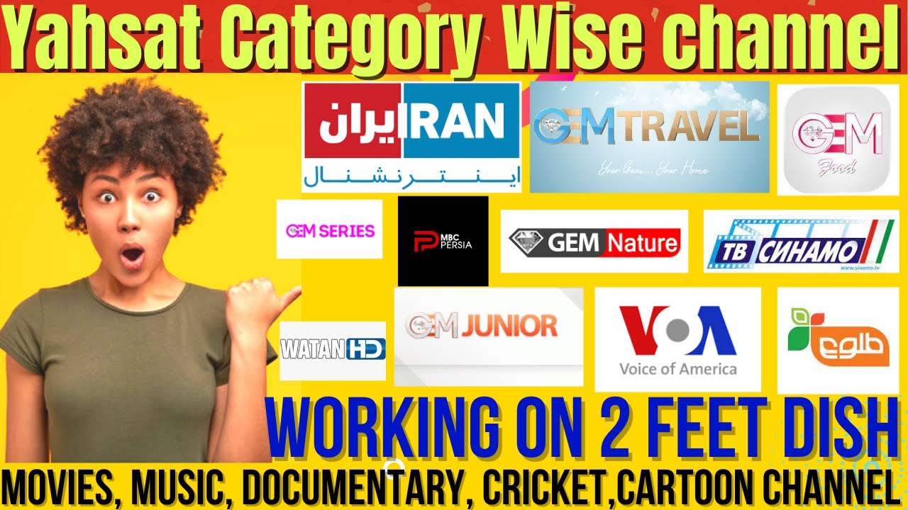 Yahsat 52.5 East Best HD And SD Channels Like Move, Music, Cricket, Documentary Channel List Check