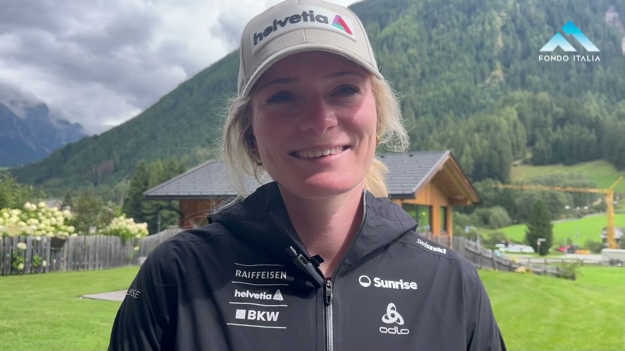 Biathlon - Interview with Swiss biathlete Amy Baserga during the training camp in Antholz (SUB ITA)