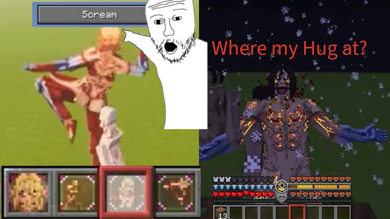 Female Abilities + Attack Passive Rework! | Shingeki No Craft | Female Beta 4 | Minecraft