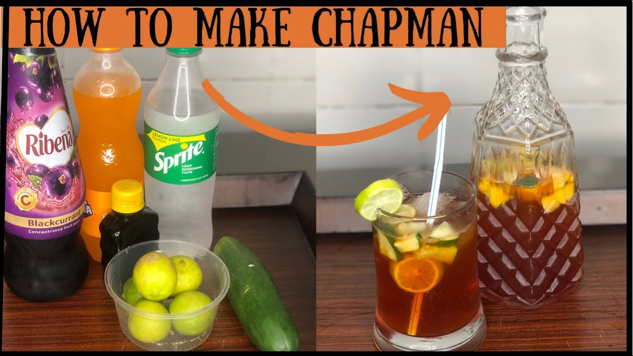 Chapman Recipe: How to Make an Alternative Chapman Drink. THE REFRESHING NIGERIAN CHAPMAN