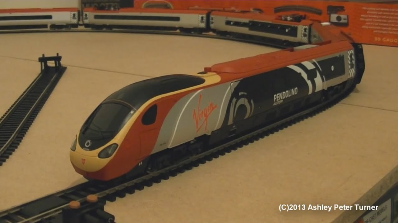Hornby R1155 | Class 390 Virgin Trains Alstom Pendolino 390004 | Train Set | OO Gauge | Review | HD
