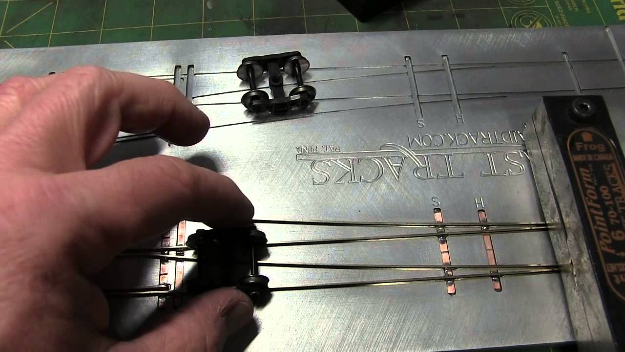 Model Railroad Layout Update Video 30 : Fast Tracks Turnout 