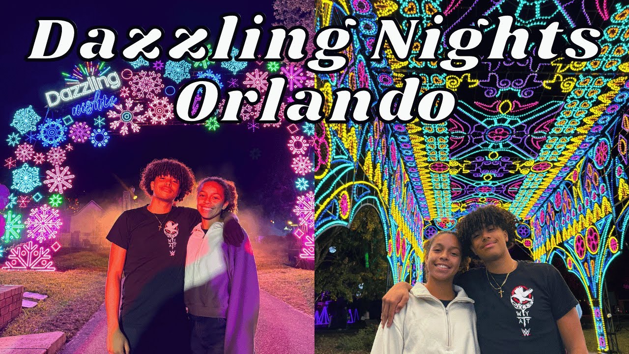 Dazzling Nights Orlando - The BEST Immersive Holiday Lighting Experience