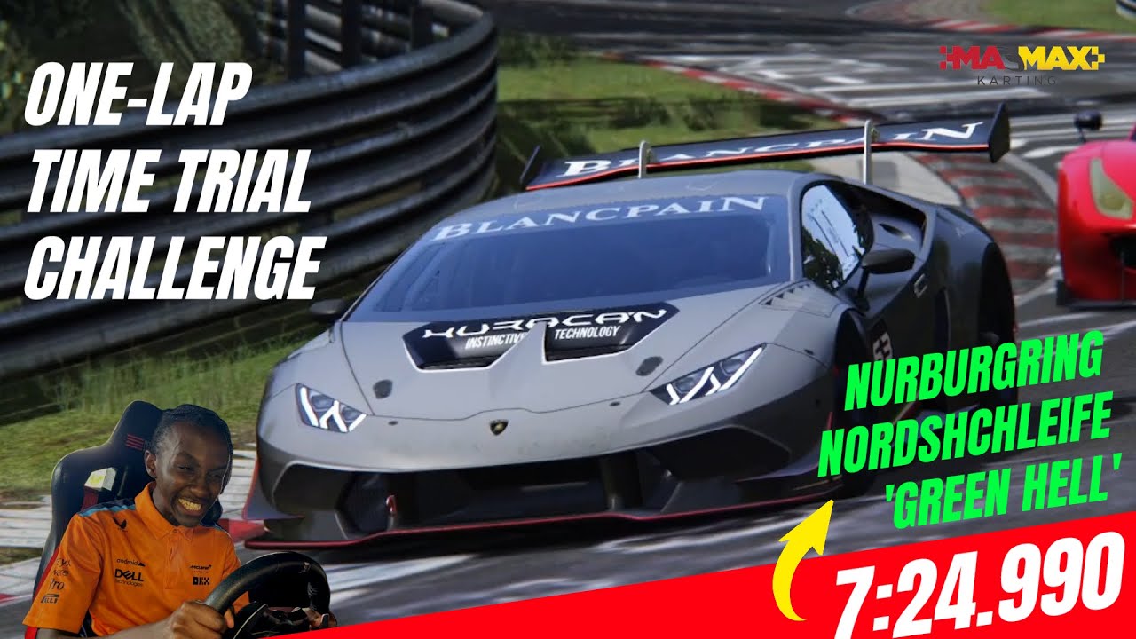 *Assetto Corsa: A Lap Around The Green Hell In A Lamborghini Huracan ST*