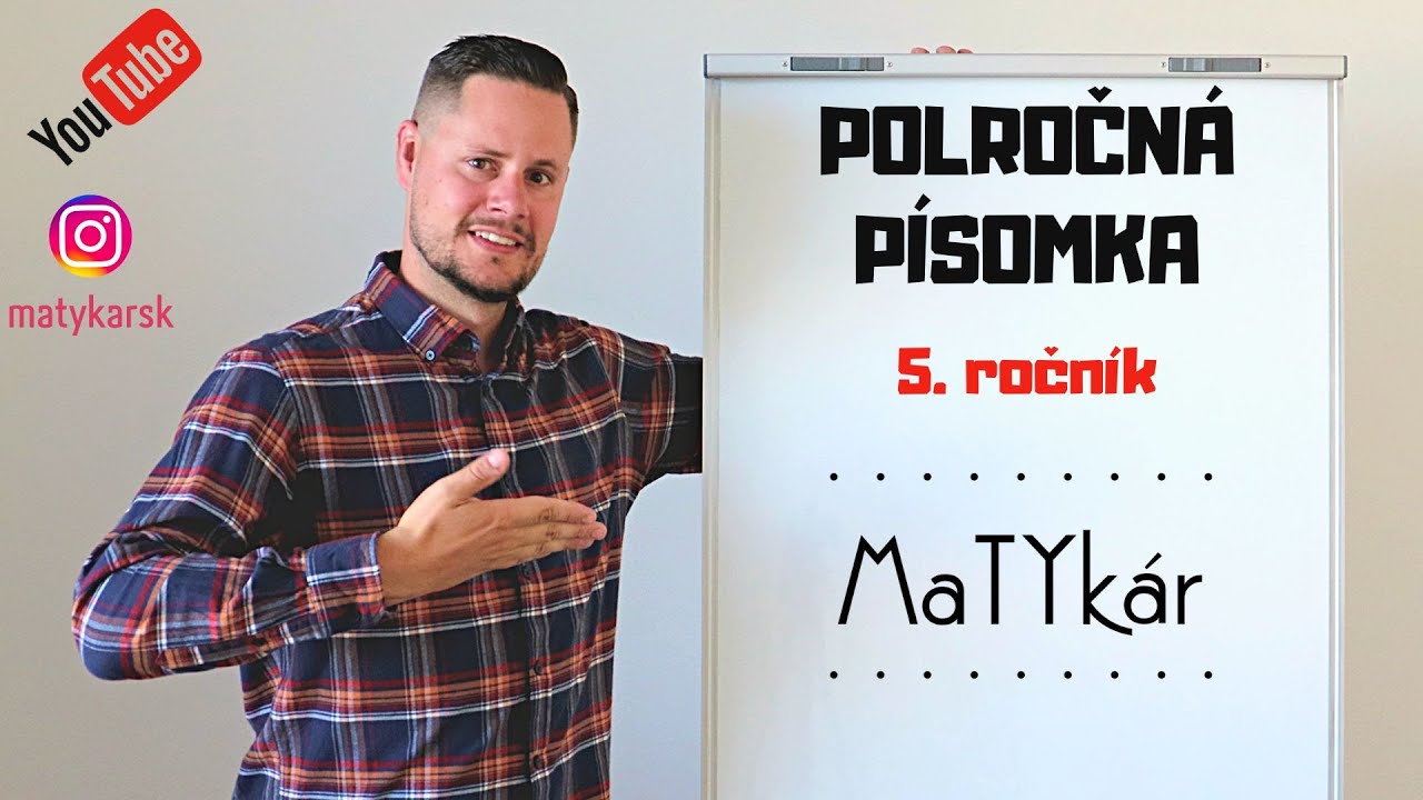 POLROČNÁ PÍSOMKA pre 5. ročník ZŠ (2022-2023) | zadanie + riešenie