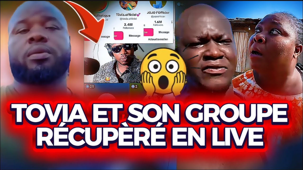 😱TOVIA ET SON GROUPE RÉCUPÈRÉ en plein live par un client suite à une polémique de prestations non s