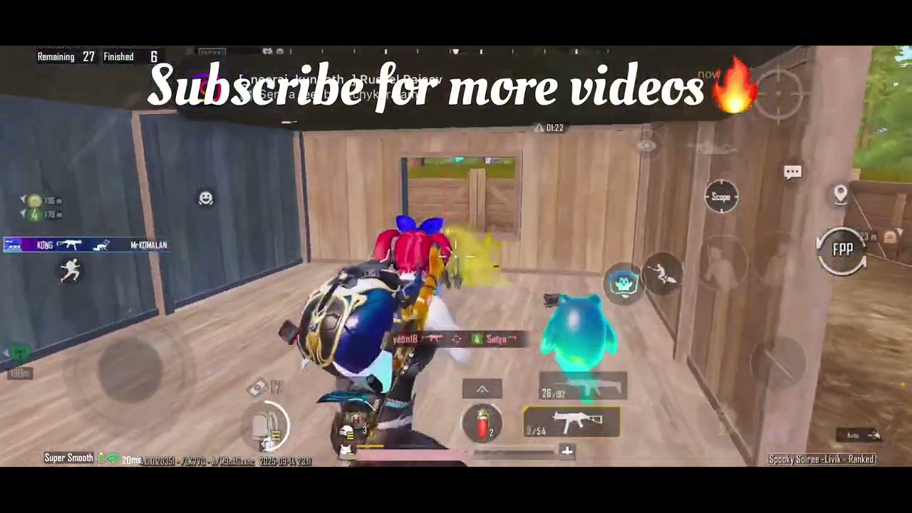 BGMI New Event 4.0 Spooky Soiree | BGMI Gameplay | KONG GAMING YT