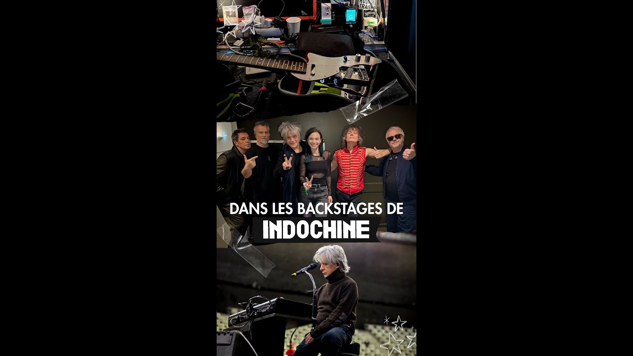 Dans les backstages de l'Arena Tour d'Indochine