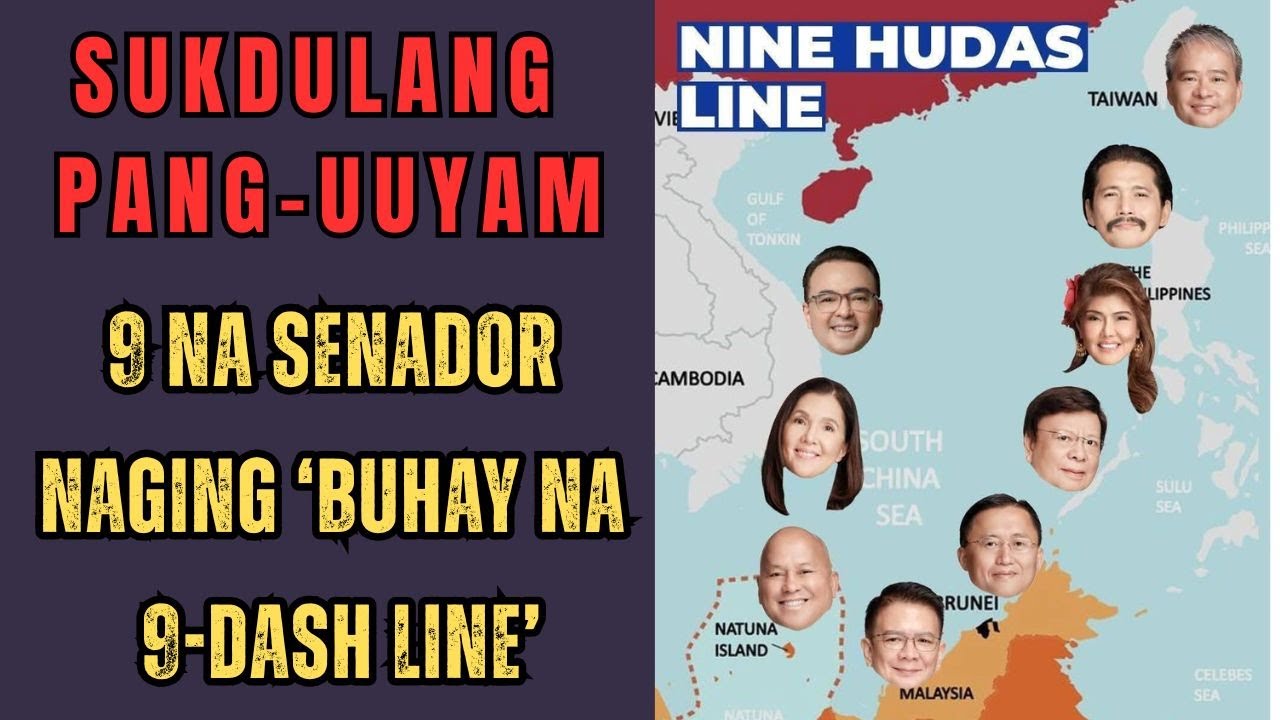 SUKDULANG PANG-UUYAM: 9 na Senador naging ‘buhay na 9-dash line'